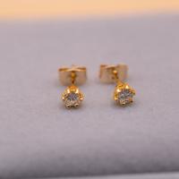 orecchini con diamanti CERTIFICATI