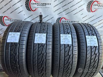 4 PNEUMATICI 235/50 R19 GENERAL ESTIVE