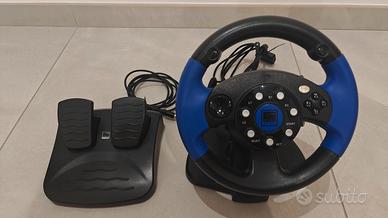Volante e pedaliera per PlayStation, PC e Android
