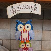 Decorazione con Gufi