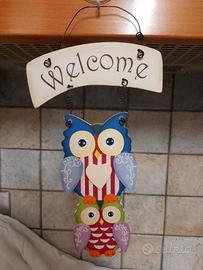 Decorazione con Gufi