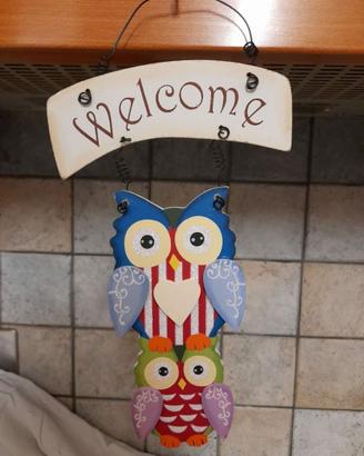 Decorazione con Gufi