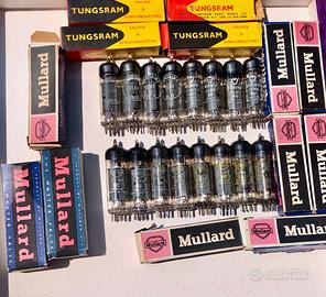 Valvole Mullard Tungsram EL84 6BQ5 CV2975 N709