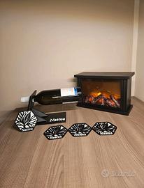 Set Vino Stampato in 3D – Portabottiglie + Sottobi