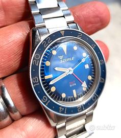 Orologio Squale Vintage 39 gmt full set