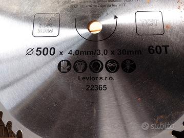 lama circolare 500mm