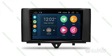 Autoradio navigatore smart 451 android con carplay