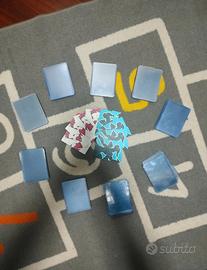 Lotto 90 Toploader + 8 separatori 