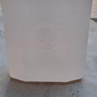 5 taniche in plastica da 30 litri