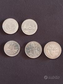 Monete argento FDC/MSPL mai circolate 1982/1985