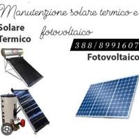 manutenzione solare termico fotovoltaico 