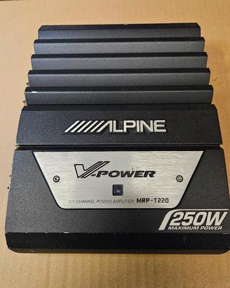 amplificatore alpine 2/1 canale