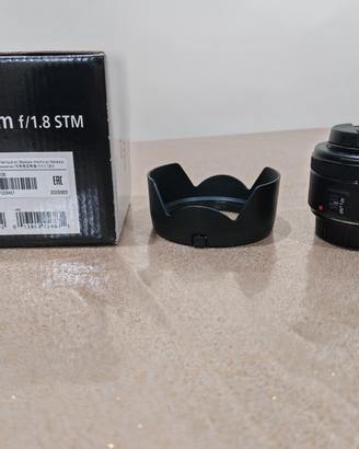 Ottica 50  mm per Canon