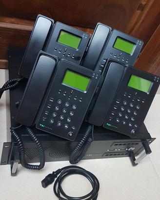 Voispeed centralino + 4 telefoni