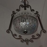 Lampadario vintage metà 900