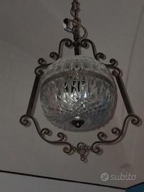 Lampadario vintage metà 900