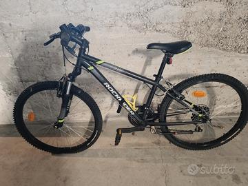 bici Rockrider ST600 24" come nuova bambino 9-12 