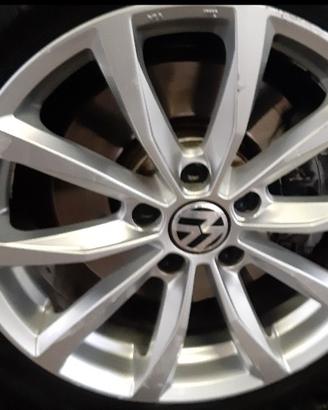 Cerchioni e gomme Volkswagen/Audi da 17 