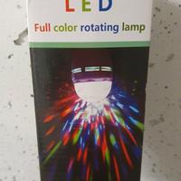 Lampadina LED  Rotante  Multicolore