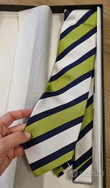 Cravatta 100% seta tessitura Albeni 1905 a mano