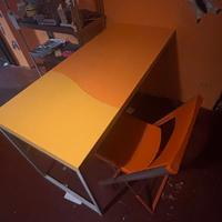 Cameretta arancione bambini