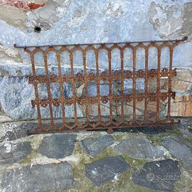 Antica ringhiera in ghisa primi 900