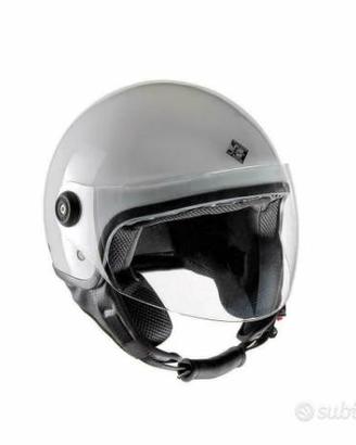 Casco demi jet tucano urbano el jettin bianco ghia