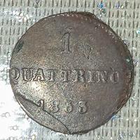 Grand. di Toscana,quattrino 1853