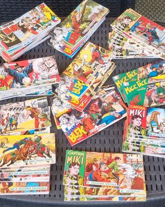 Lotto di Fumetti capitan Miki e Il grande Blek 