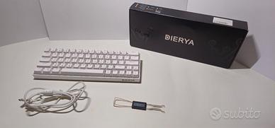 Tastiera meccanica Dierya 60% Switch marroni 