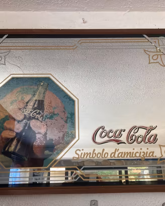Quadro in vetro della coca cola