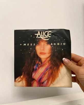 Alice - Messaggio (1982) | Vinile 45 Giri 7" EMI o