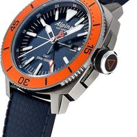 Alpina Seastrong diver GMT quartz Swiss Made