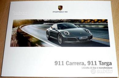 Porsche 911/991 libretto uso manutenzione