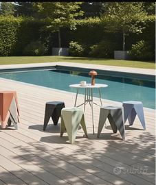 SET DI 4 SGABELLI DI GIARDINO