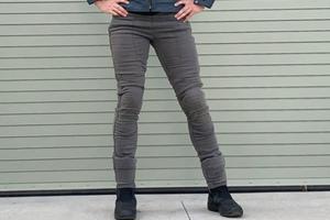 PANTALONE JEANS LEGGINGS MOTO LADY + FIBRA KEVLAR