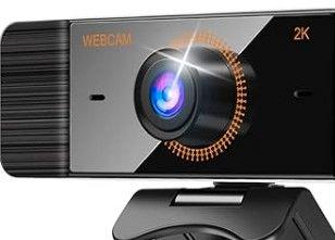 Webcam 2K Full HD USB – Microfono Stereo, Plug & P