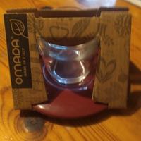 tazzina caffe omada con piattino