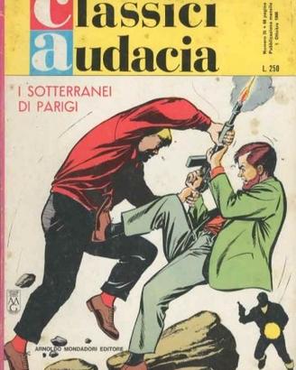 I sotterranei di Parigi, fumetto Blake e Mortimer
