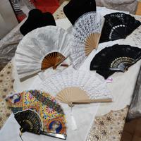 Ventagli è collane realizzati a uncinetto