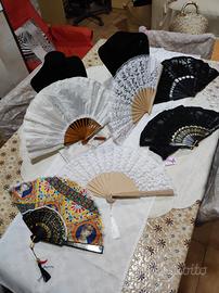 Ventagli è collane realizzati a uncinetto