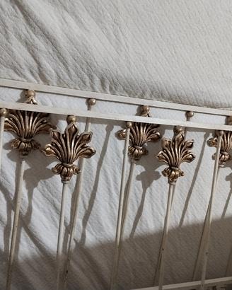 Letto in ferro battuto 