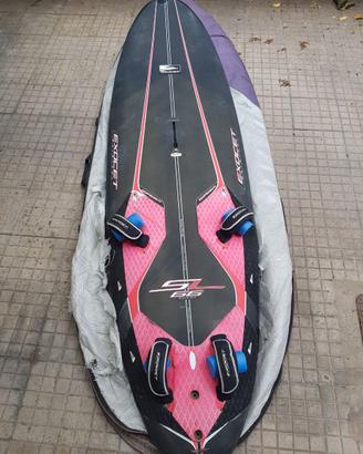 tavola windsurf slalom exocet warp sl66 105 litri