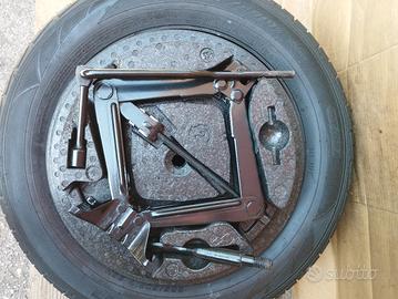 kit ruota di scorta jeep Compass 225//60/R17