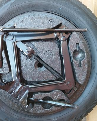 kit ruota di scorta jeep Compass 225//60/R17