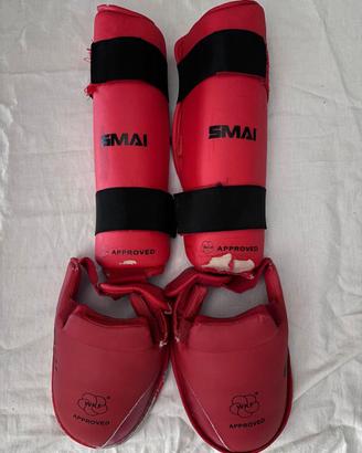 PARATIBIA+GUANTINO KARATE SMAI KUMITE' WKF