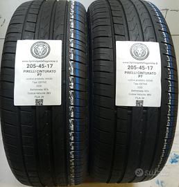 2 GOMME 205 45 17 PIRELLI A69040