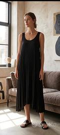 vestito lungo plissettato Pennyblack