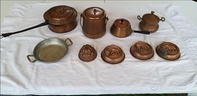 Antichi oggetti in rame