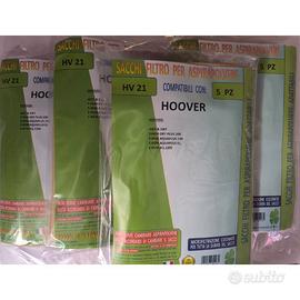 Lotto 4 confezioni da 5 sacchetti Hoover